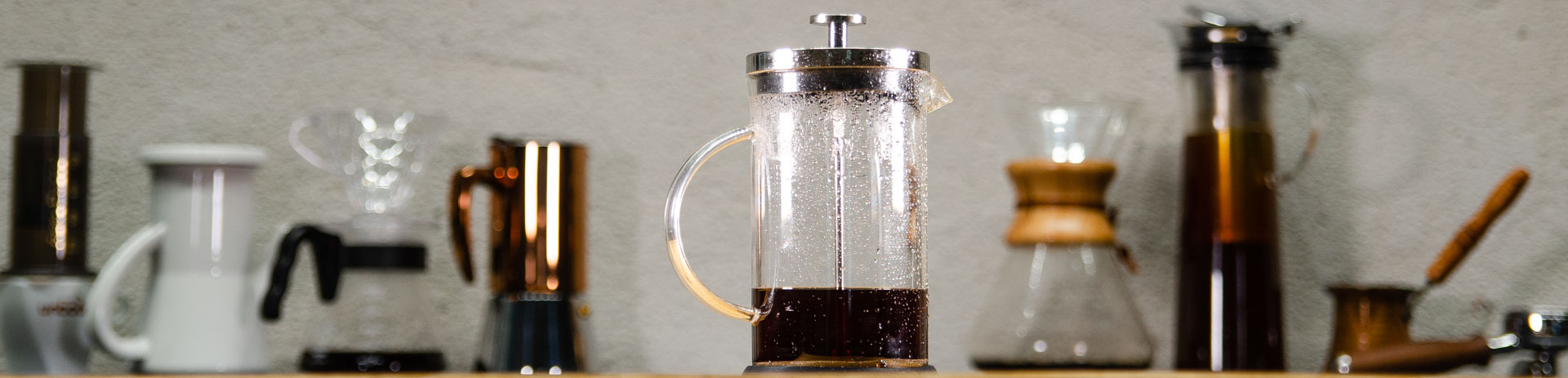 French Press Kaffeezubereitung