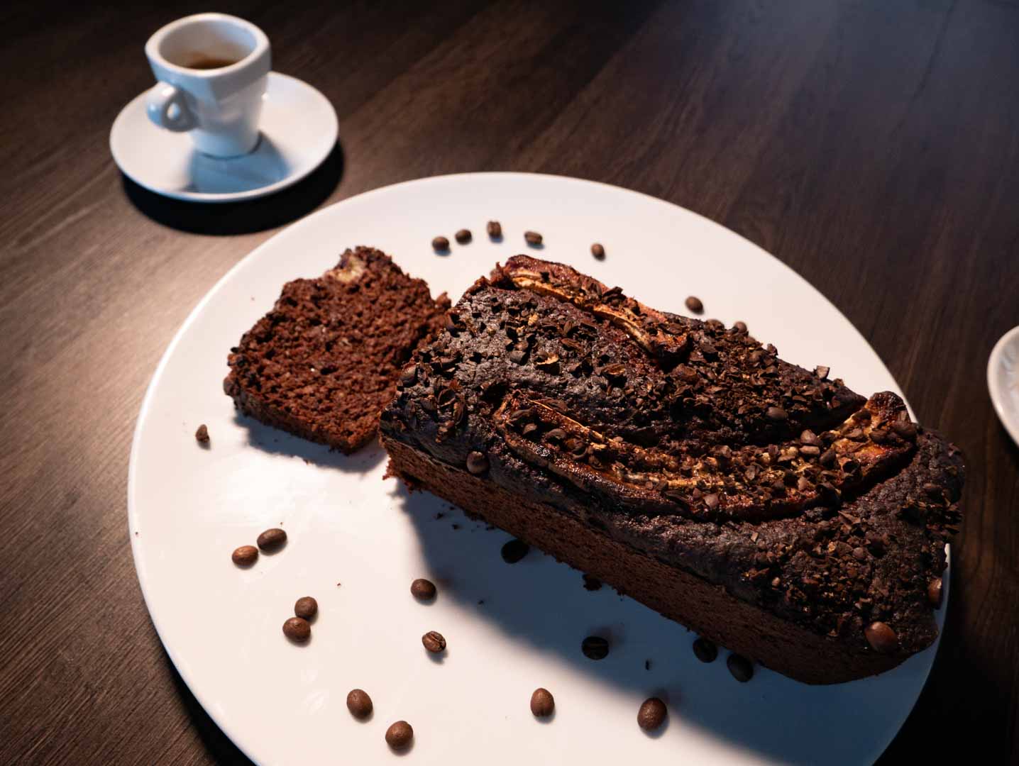 Schokoladen-Kaffee-Bananenbrot