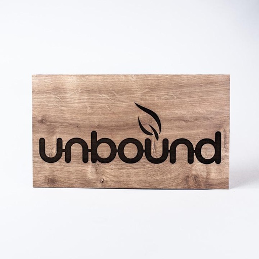 unbound Werbeschild