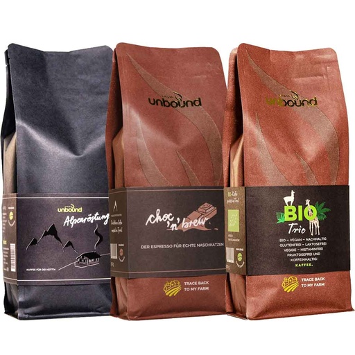 Probierset Espresso 3x250g