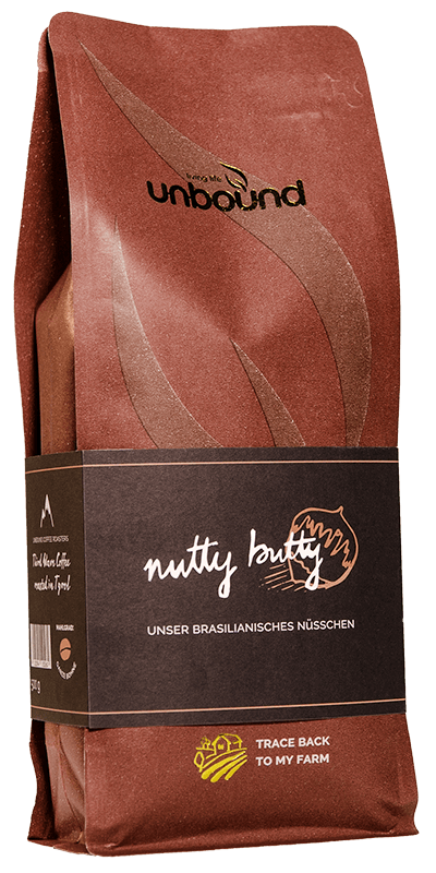 Nutty Butty - Brasilien Single Estate Kaffeebohnen