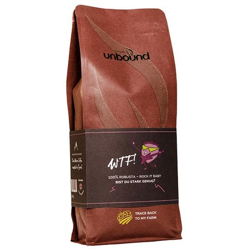 WTF! - 100% Fine Robusta Single Estate Kaffeebohnen