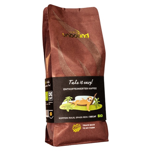 Take it easy! - Entkoffeinierter Bio Kaffee